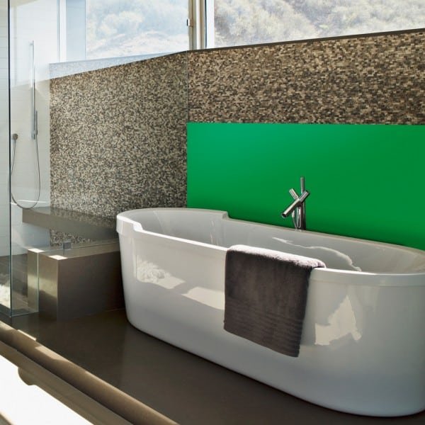 Crédence Baignoire Vert Ral 6024