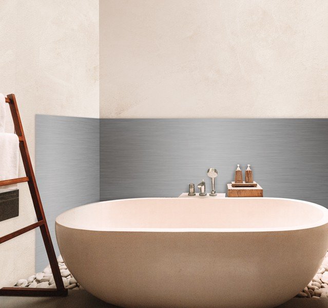 Crédence Baignoire Inox Brossé