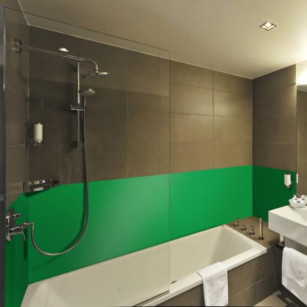 Crédence Baignoire Vert Ral 6024