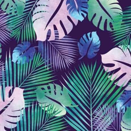 Crédence Salle de Bains Tropical