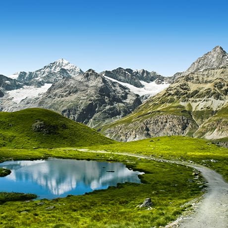 Crédence Salle de Bains Montagne