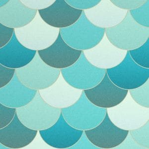 Crédence Salle de Bains Écailles