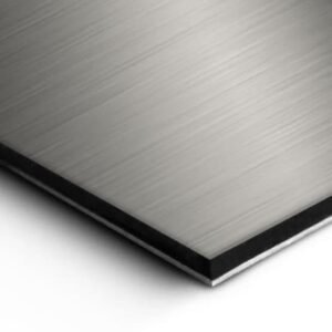 Échantillon Inox brossé