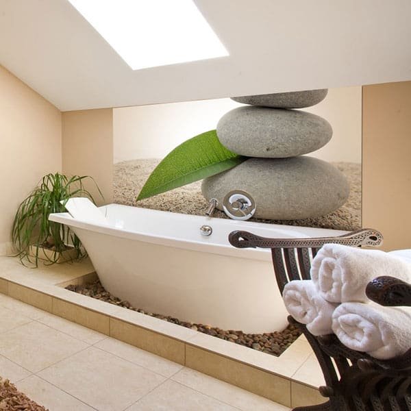 Crédence Baignoire Galets