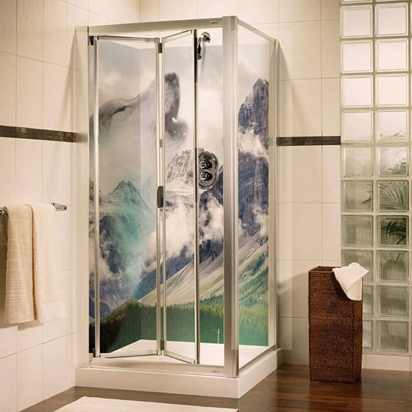 Crédence Douche Mountain Wolf