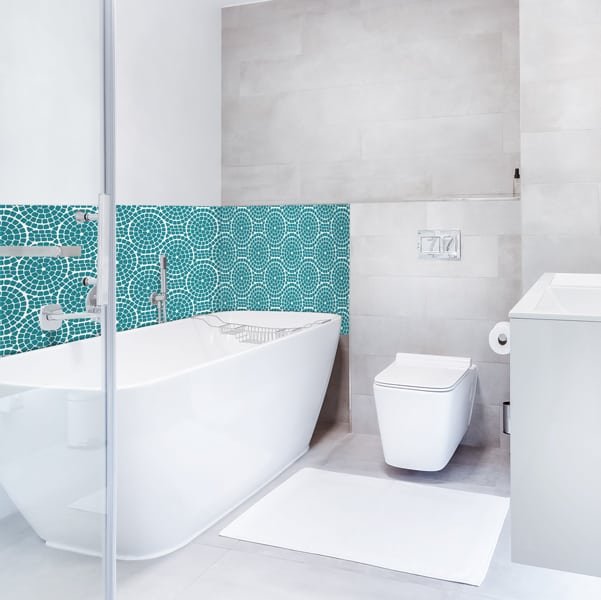 Crédence baignoire Odyssée aluminium composite, aspect mat ou brillant, dimensions personnalisables