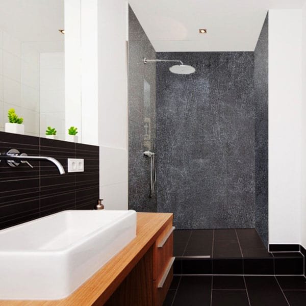 Crédence Douche Ardoise