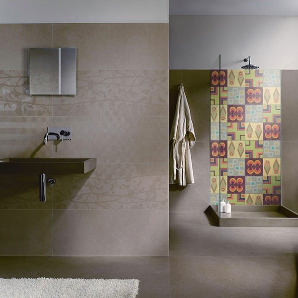 Crédence Douche Carreaux Vintage