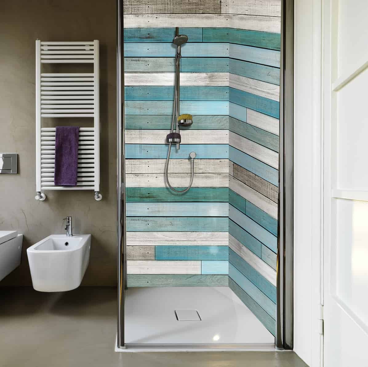 Crédence Douche Esprit Cabane