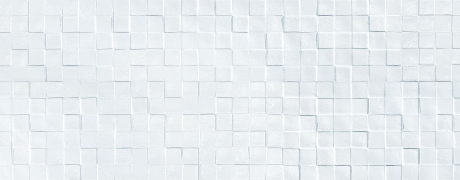 Crédence Baignoire Mosaïque Blanc