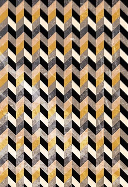 Crédence Baignoire Motifs Chevrons