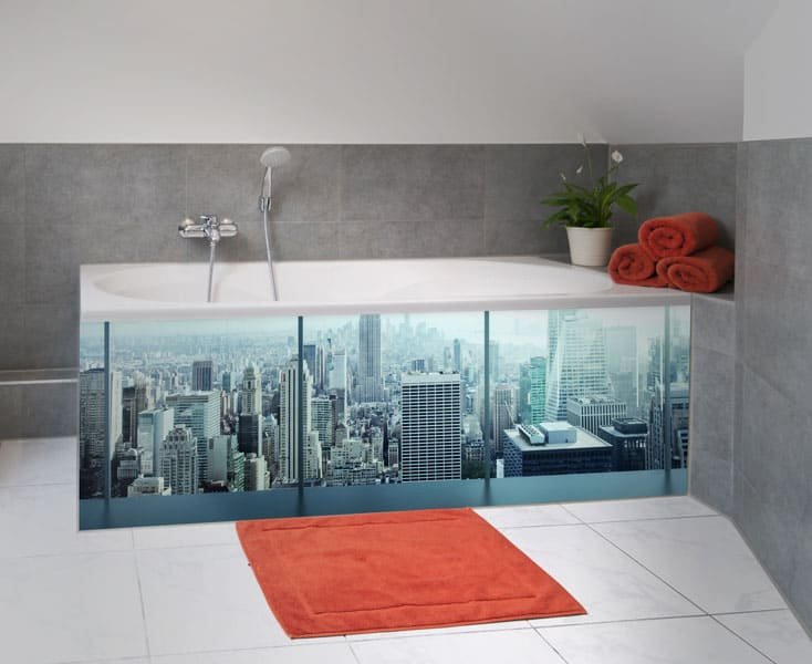 habillage baignoire, pose facile et rapide, gratte ciel