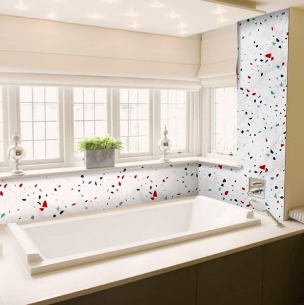 Crédence Baignoire Terrazzo