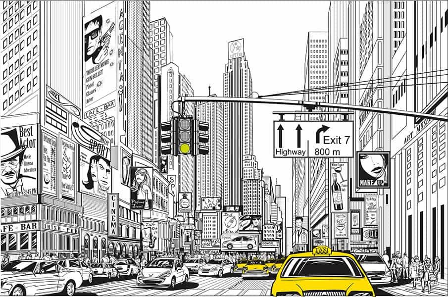 Crédence Baignoire Times Square Blanc