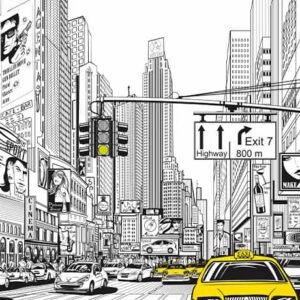 Crédence Baignoire Times Square Blanc