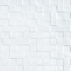 Crédence Douche Mosaïque Blanc