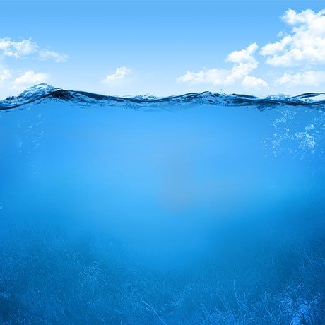 Crédence Salle de Bains Grand Bleu