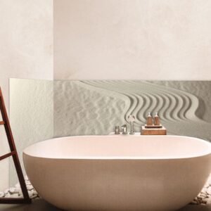 crédence baignoire ambiance bien être