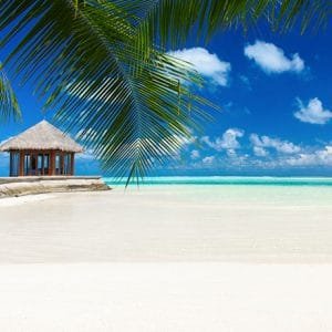 Crédence Salle de Bains Blue Lagon