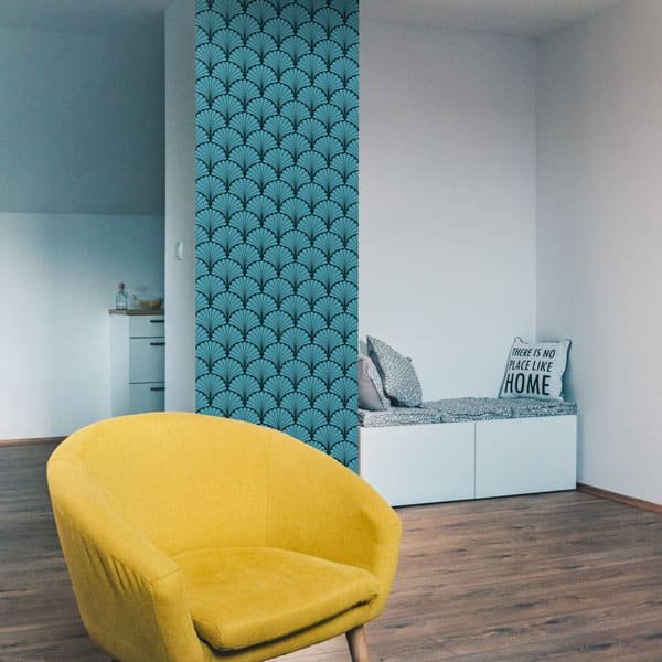 Idée déco salon, panneau mural impression sur mesure à coller