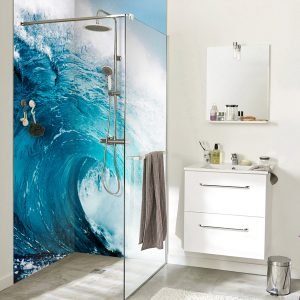 panneau mural douche nazaré