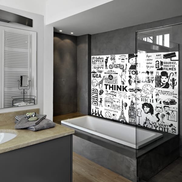 crédence baignoire pêle-mêle