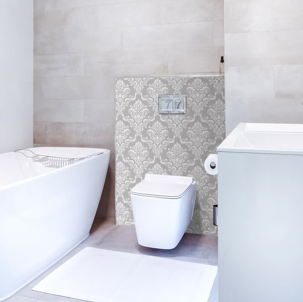 Panneau Mural Salle de Bains Baroque