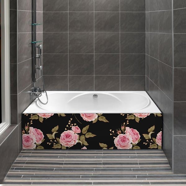 Tabiler de baignoire décoratif, modèle English Style