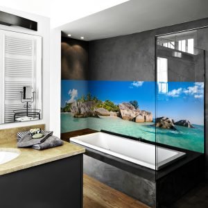 crédence baignoire source naturelle