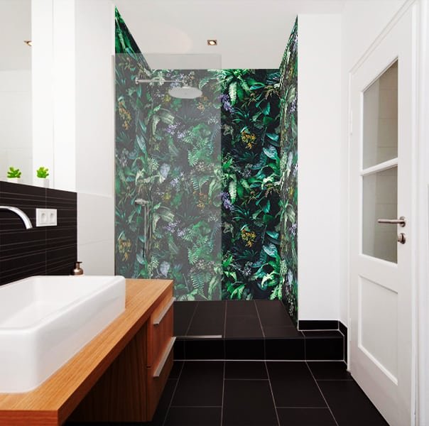 Crédence nature végetal, pose facile, revêtement mural étanche, fabrication Française