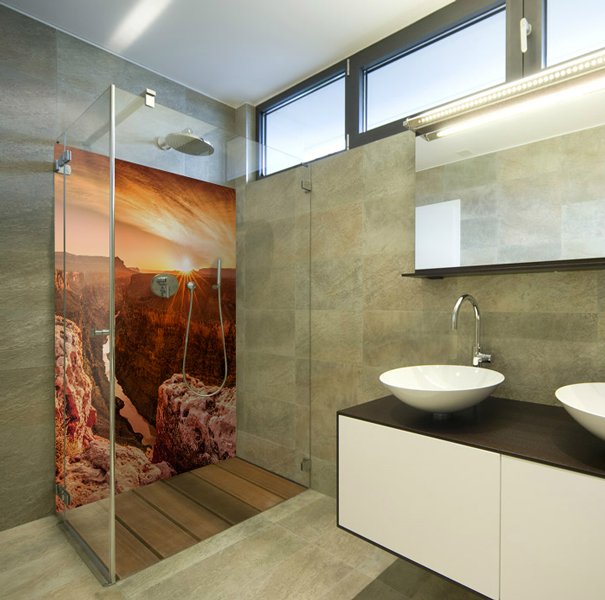 Panneau Mural Douche Grand Canyon